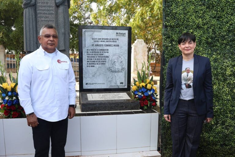 Exhuman restos del Dr. Humberto Fernández-Morán para el Panteón Nacional